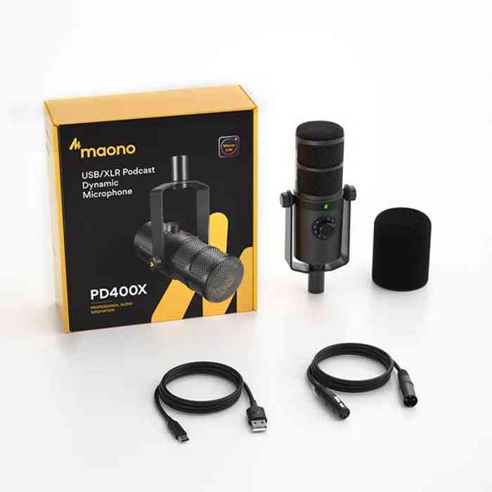 Maono PD400X USB Dynamic Microphone
